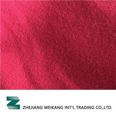 100 procent polyester kettinggebreid superpoly met borstel