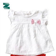 Blouse voor kinderen met body van Emb-katoen