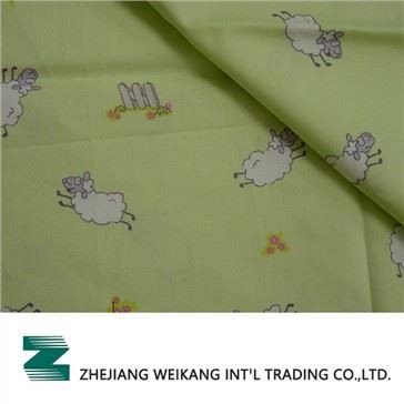 Katoen bedrukt flanel