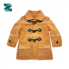 Faux wollen jas voor jongen