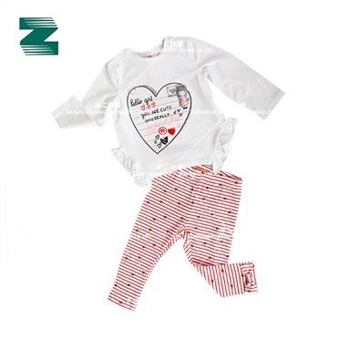 Blouse met lange mouwen en ruches voor kinderen